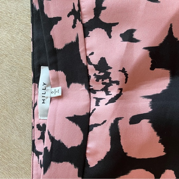 Milly floral black pink mini happy skirt - Picture 9 of 9